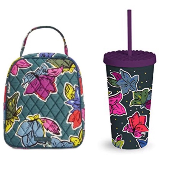 Vera Bradley Accessories - Vera Bradley “Falling Fall” lunch Tote & Tumbler